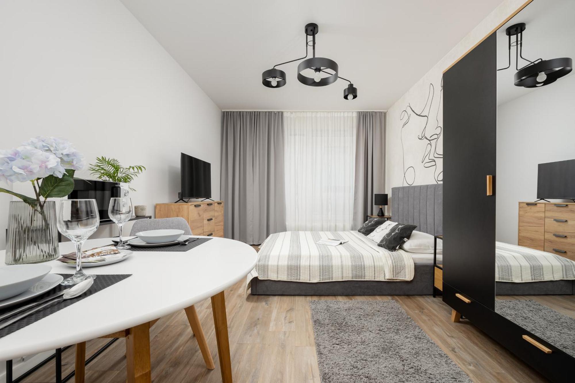 Gdansk Przymorze Pretty Studios & Pets Allowed By Noclegi Renters Exterior photo